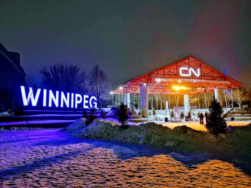 Winnipeg Manitoba City Sign WinnipegSign