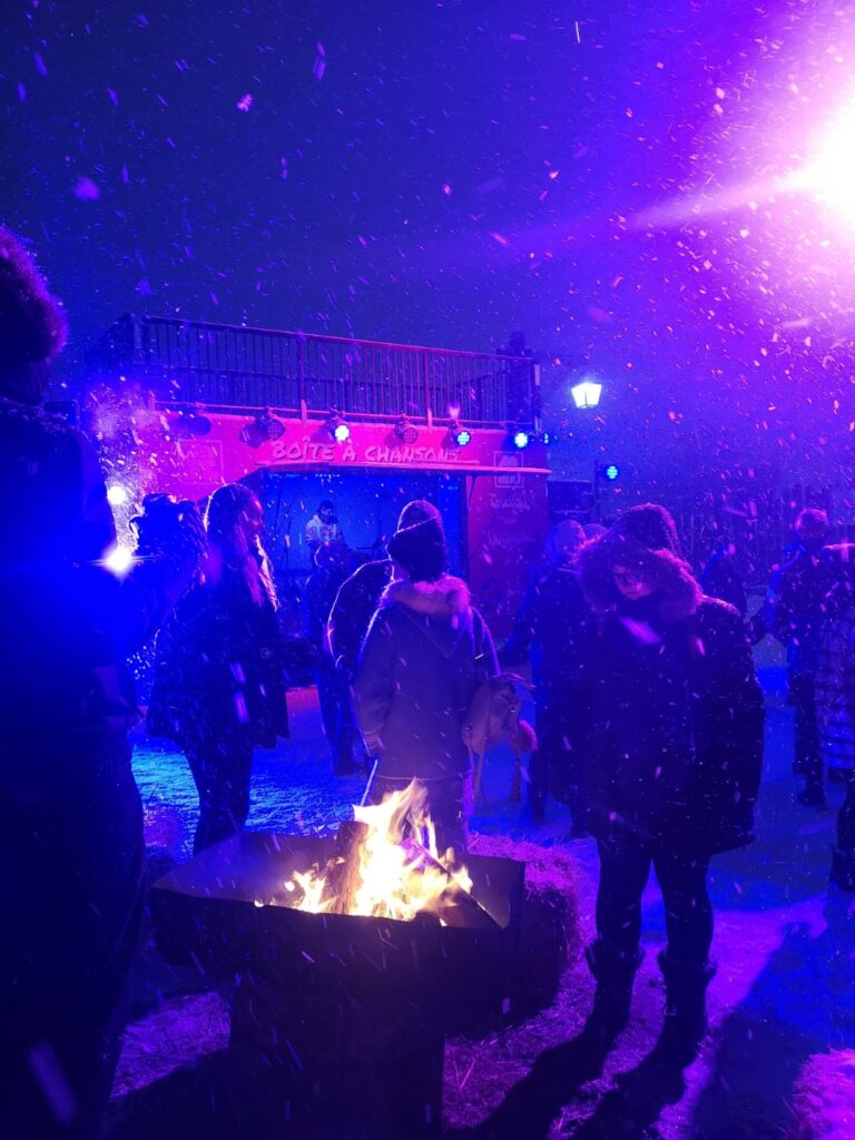 Winnipeg Manitoba City Festival Voyageur FestivalduVoyageur Fire