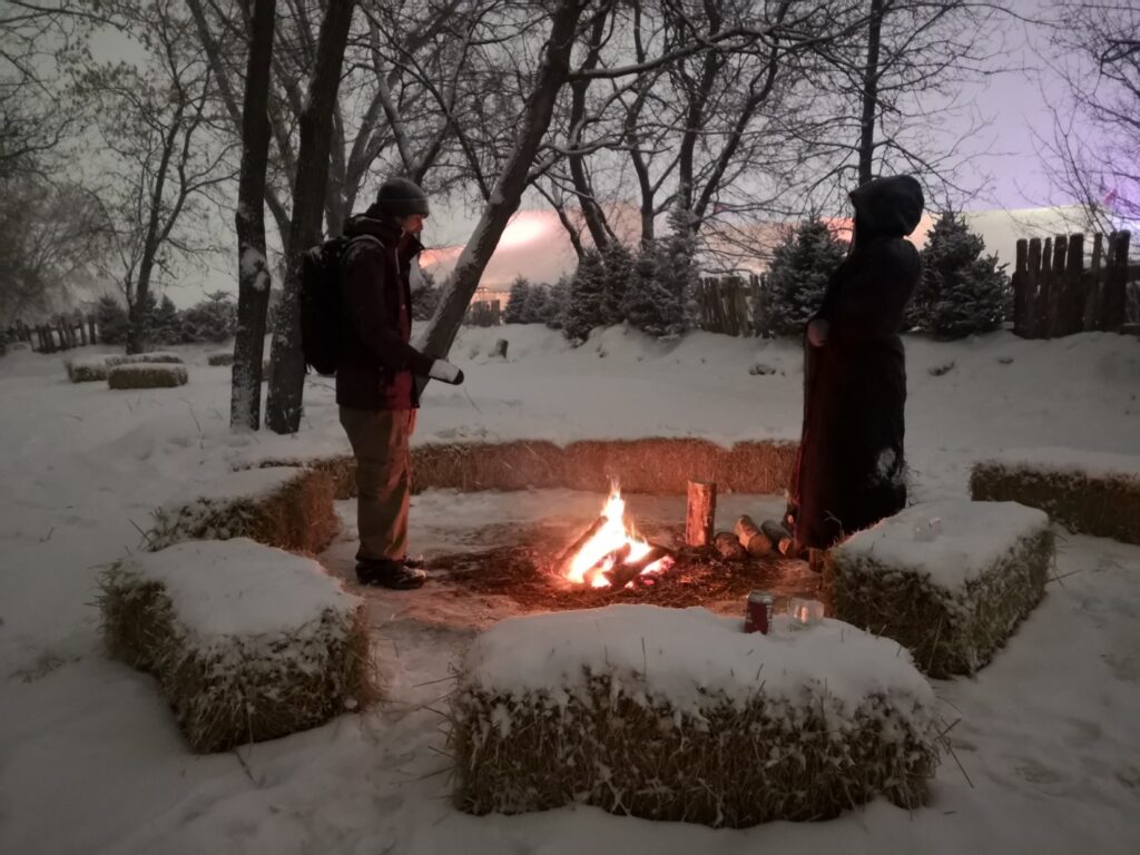 Winnipeg Manitoba City Festival Voyageur FestivalduVoyageur Etienne Fire