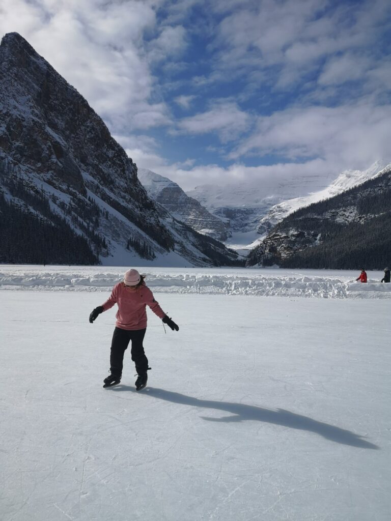 Lake Louise LakeLouise Banff Alberta Rockies TheRockies Mountain Mountains Skate Skating Ice IceSkate IceSkating Ceri Me