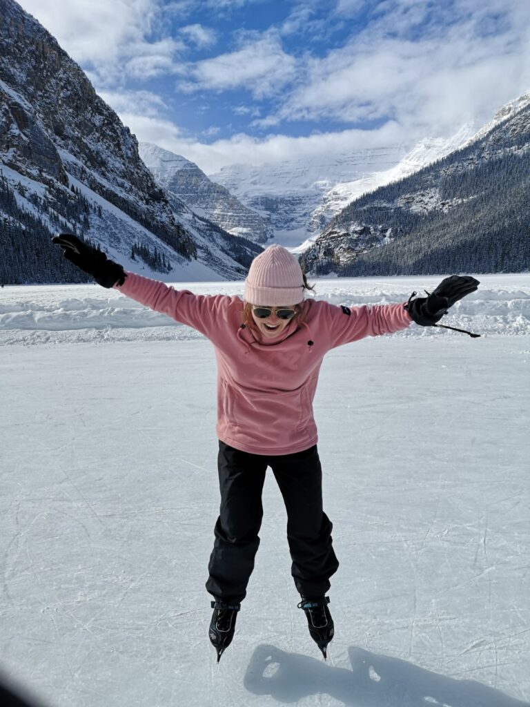 Lake Louise LakeLouise Banff Alberta Rockies TheRockies Mountain Mountains Skate Skating Ice IceSkate IceSkating Ceri Me