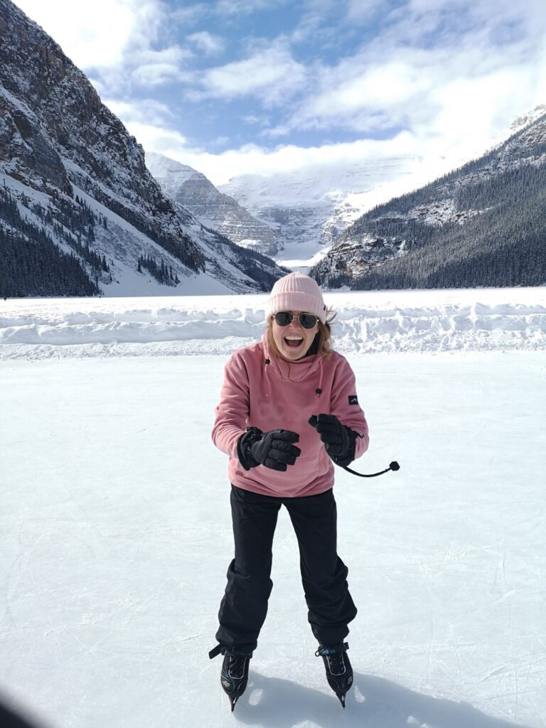 Lake Louise LakeLouise Banff Alberta Rockies TheRockies Mountain Mountains Skate Skating Ice IceSkate IceSkating Ceri Me