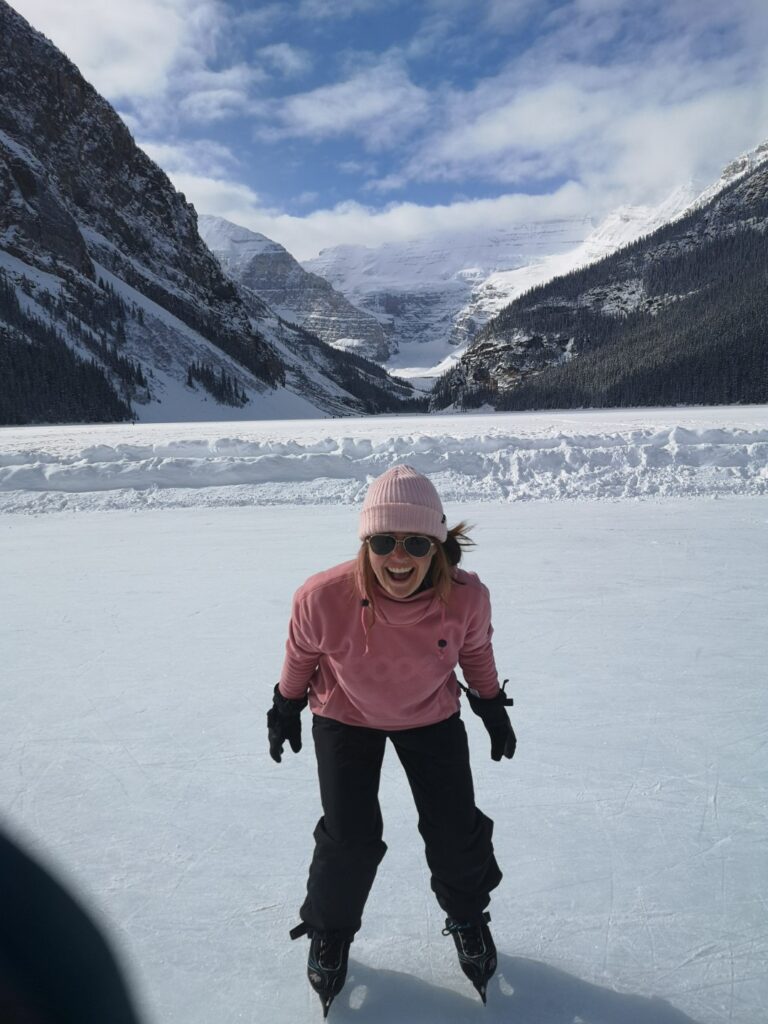 Lake Louise LakeLouise Banff Alberta Rockies TheRockies Mountain Mountains Skate Skating Ice IceSkate IceSkating Ceri Me