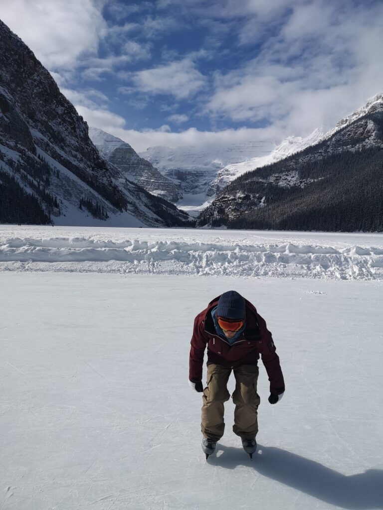 Lake Louise LakeLouise Banff Alberta Rockies TheRockies Mountain Mountains Skate Skating Ice IceSkate IceSkating Etienne