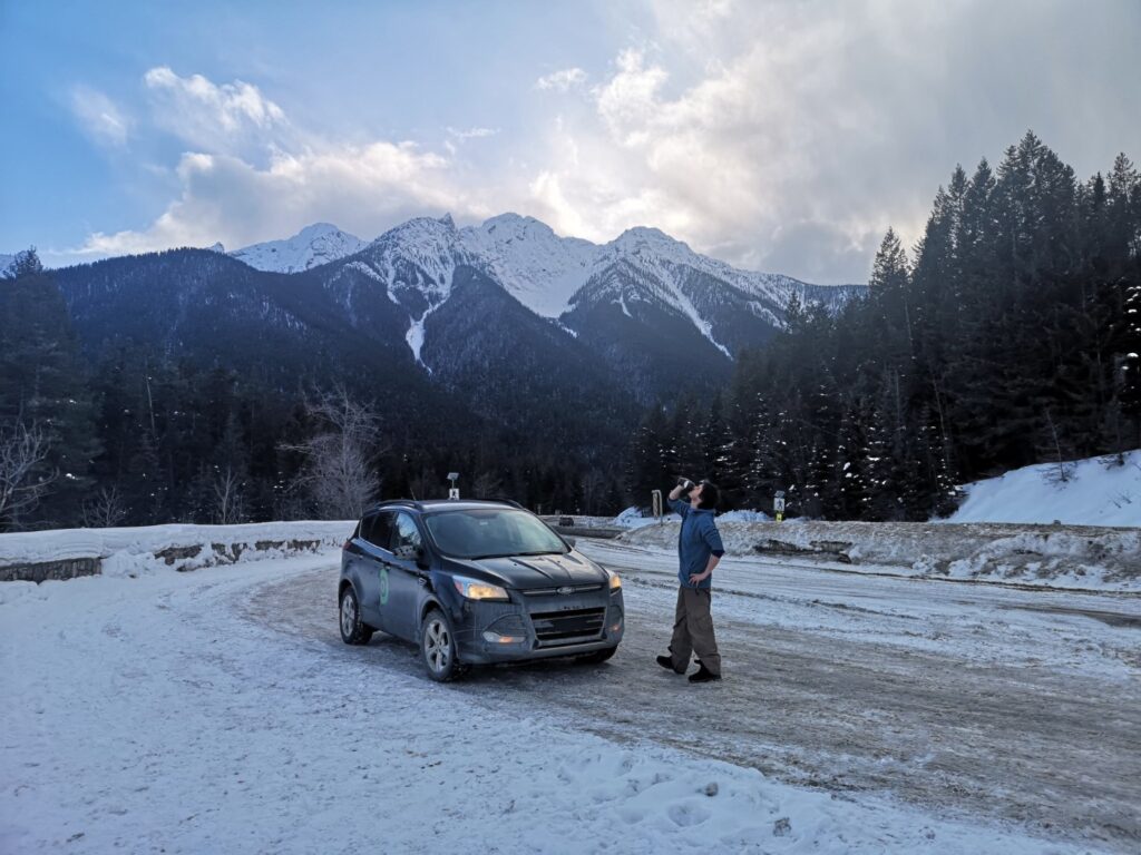 Canmore Alberta Drive Etienne Car Communauto Mountain Mountains Banff