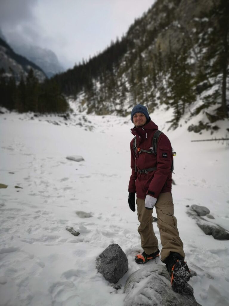  Canmore Grotto Canyon Ice Snow Alberta Crampons