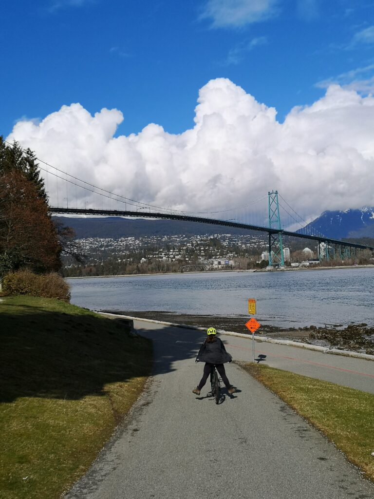 Vancouver BC BritishColumbia Bike Bikes Stanley Park StanleyPark Ceri Bridge