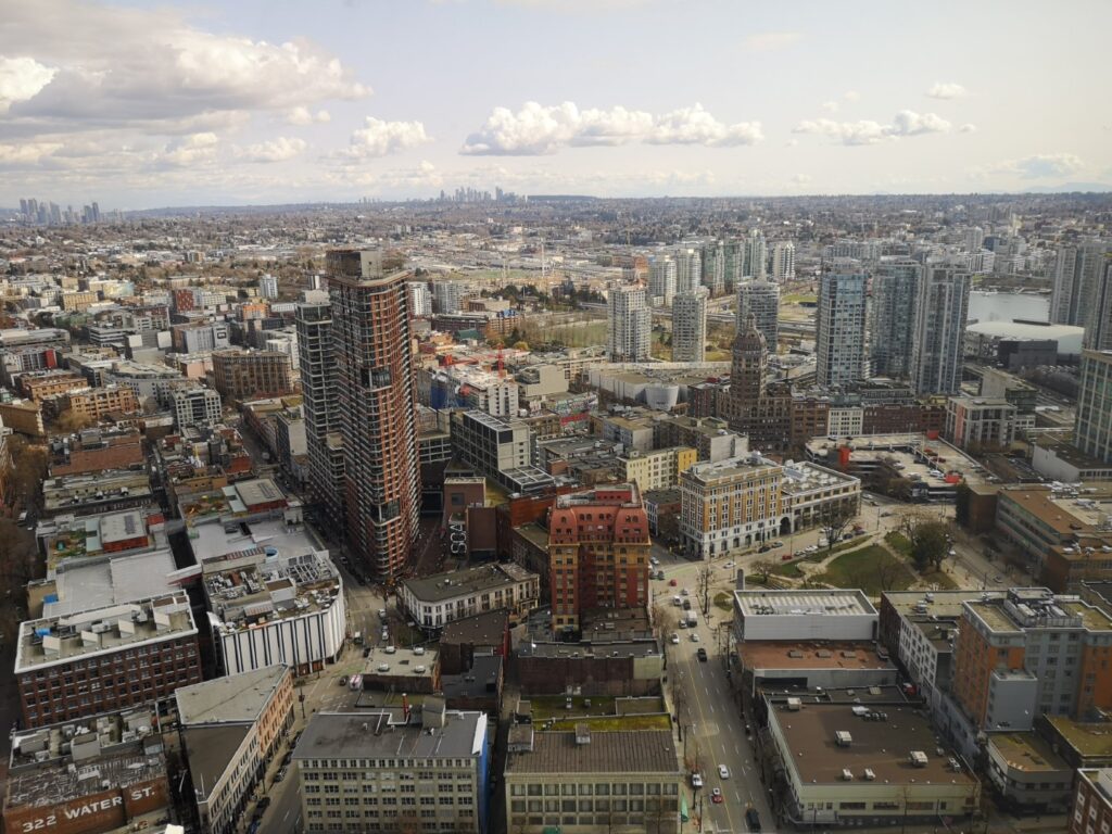 Vancouver BritishColumbia View Lookout TopOfVancouver BC City