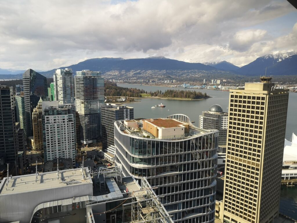 Vancouver BritishColumbia View Lookout TopOfVancouver BC City