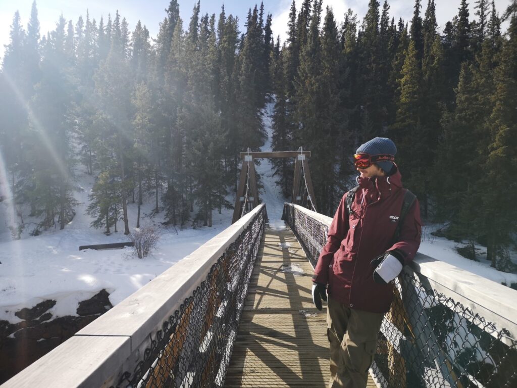 Whitehorse Yukon Miles Canyon MilesCanyon Hike Hiking YukonRiver River RiverYukon Bridge Etienne