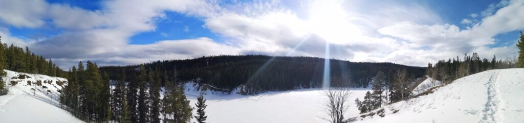 Whitehorse Yukon Miles Canyon MilesCanyon Hike Hiking Panorama View