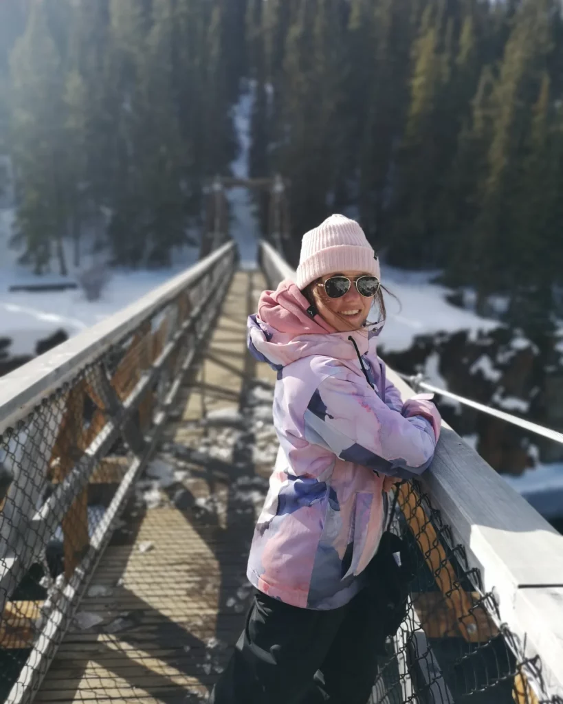 Whitehorse Yukon Miles Canyon MilesCanyon Hike Hiking YukonRiver River RiverYukon Bridge Ceri Coat M&MC