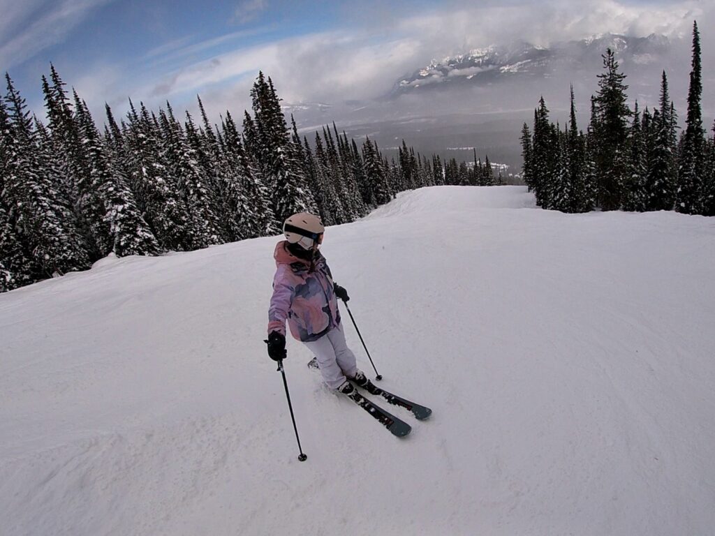 Kicking Horse KickingHorse BritishColumbia BC Skiing Ski Mountain Mountains Ceri Coat M&MC