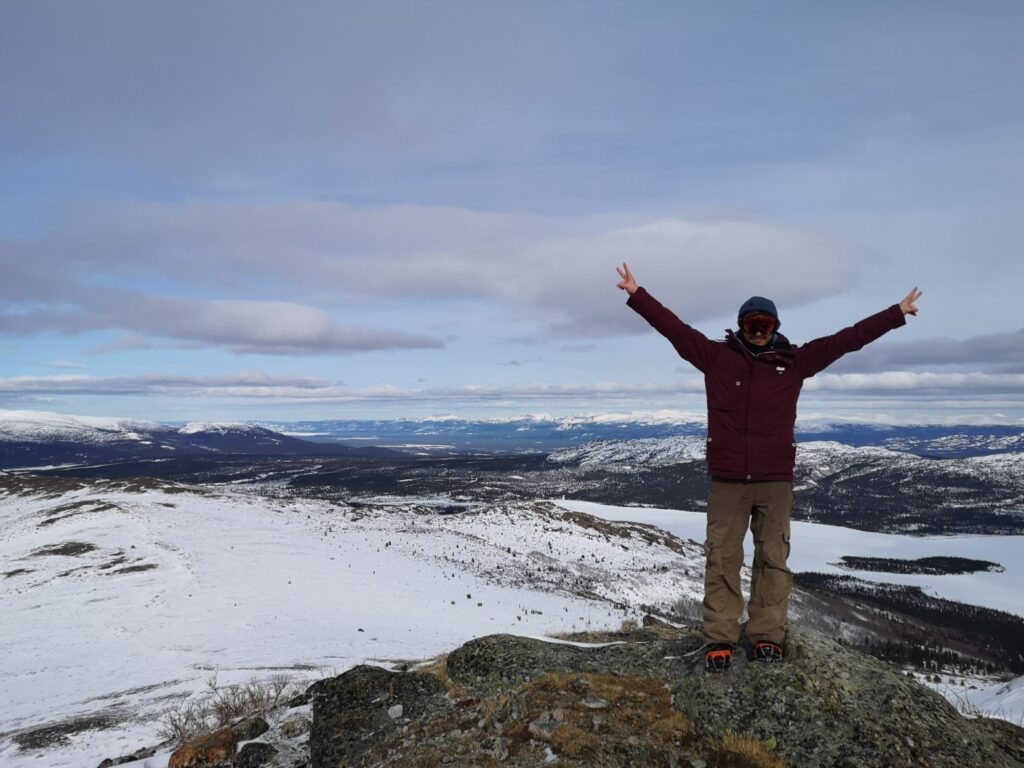 Whitehorse Yukon FishLake Bonneville Peak BonnevillePeak Hike Hiking Etienne View